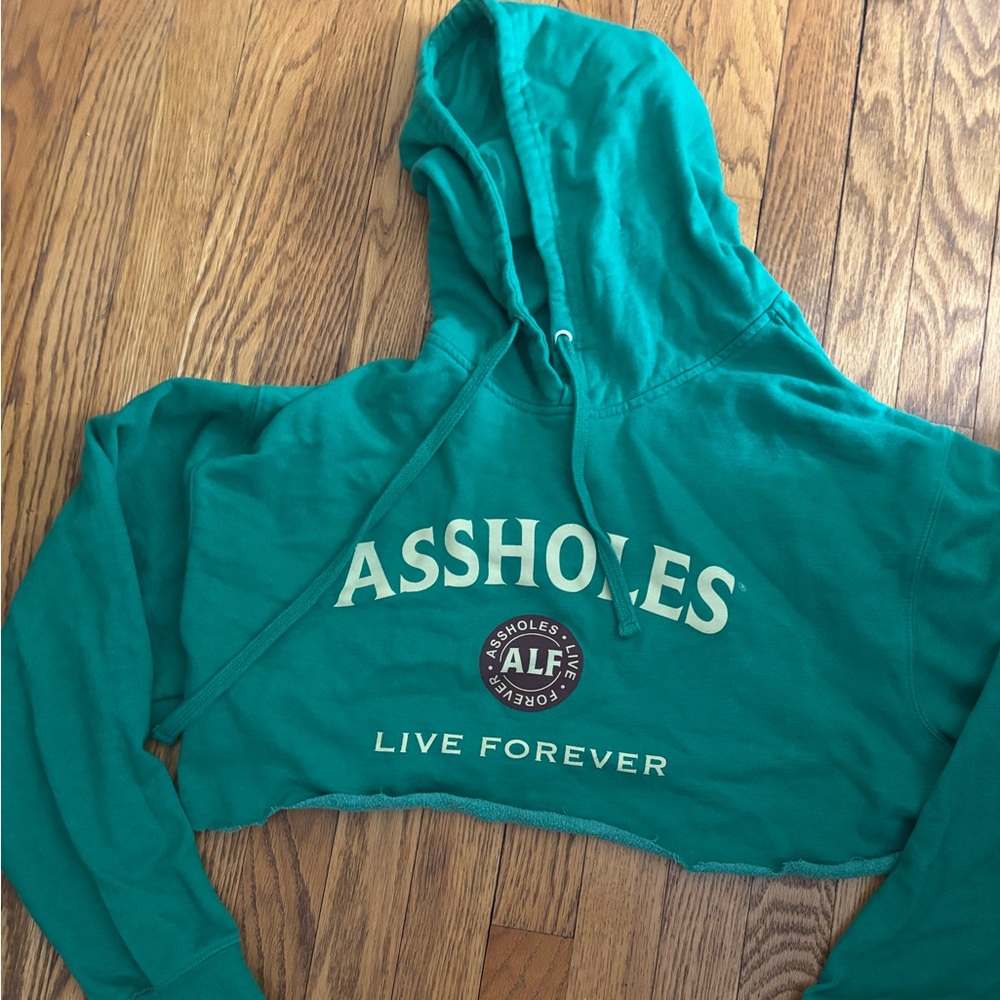 Cropped hoodie